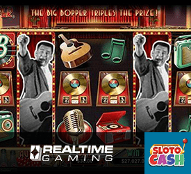 Realtime Gaming Releases The Big Bopper Slot Machine